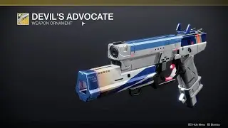 HOW TO GET DEVILS ADVOCATE ORNAMENT - DESTINY 2