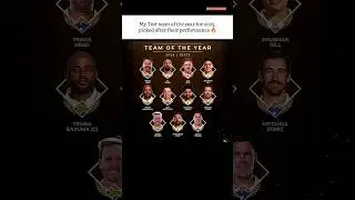 Test team of the year 2025 🥶👑 | #cricket #shorts #herobrine #mhacommunity #trending #viral