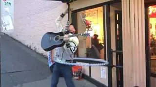 Pike Place Market Street performer