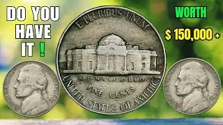 Million of Dollar Monticello Jefferson Nickels You Won’t Believe Exist! Rare Coins to Look For!