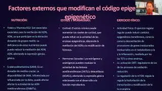 El test epigen&eacute;tico y su imporatancia en medicina de precisi&oacute;n