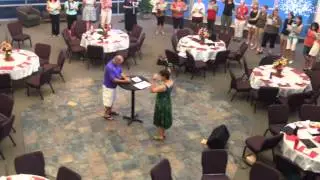 Psalm 23 - Sunrise Choir Sings in the Church Lobby
