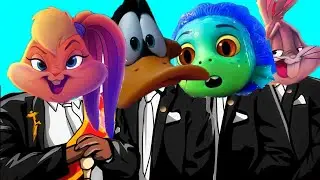 Space Jam 2.EXE & Cute Chubby Yellow Dino  - Meme Coffin Dance Song Astronomia (Cover)