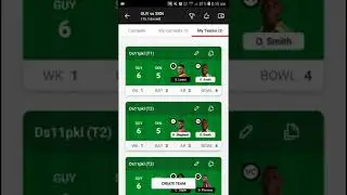 GUY vs SKN DREAM 11 TEAM