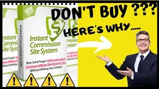 Instant Commission Site Review - ⚠️ Don't Buy Before You Watch This ⚠️ ❗