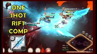 Albion Online | 5v5 Hellgates One Shot | Rift Glaive Comp