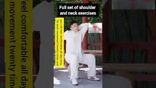 Tai Chi Exercises for shoulders and neck exercises #qigong #martialarts #health #shoulderworkout
