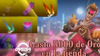 Omega Legends| i spend 5000 gold to buy everything in the Shop 🔥
