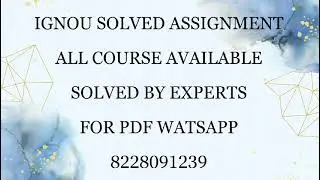 msw 6 solved assignment 2023-24 /IGNOU msw 6 solved Assignment 2023-24 /pdf wtsp 8228091239