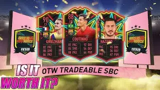 IS THE FIFA 20 OTW TRADEABLE SBC WORTH IT? (FIFA 20 WINTER REFRESH OTW SBC)