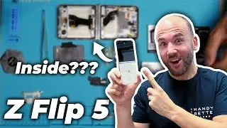 Samsung Galaxy Z Flip 5 — 🔥Видеообзор разборки и ремонта