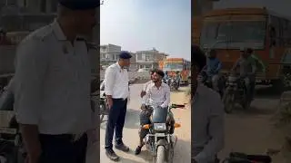 Don't Drive Without Helmet 🪖 @THE TRAFFIC COP PRASHANT TOMAR #shorts #shortsfeed