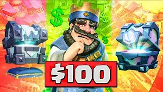 What Can $100 Get You In Clash Royale??