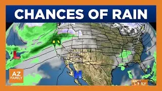 Chances of rain in store for Christmas week in Phoenix-area