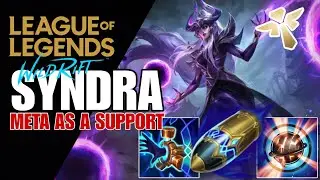 WILD RIFT: ( SEASON 12 ) SYNDRA TRY THIS NEW OFF META SUPPORT SO BROKEN
