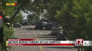 Active bomb threat near US Capitol