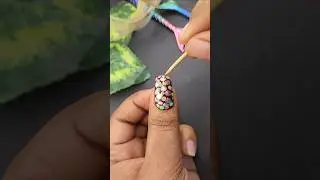 Easy party wear nails designs 💅 #trendingshorts #like #subscribe