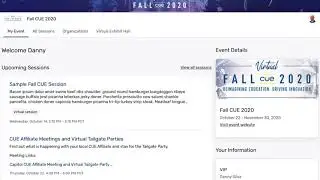 Fall CUE Virtual Attendee Hub