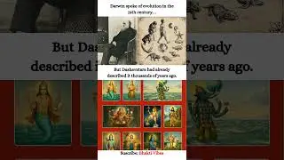 Darwin vs Dashavatara: Evolution Explained Thousands of Years Ago 🐒➡️🧑