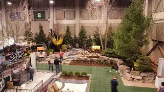 Installing a Home & Garden Show Landscape