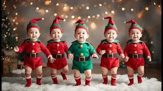 Jingle Bells Christmas Song 🎄 | Fun Dance Time for Kids & Toddlers.