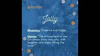 Master Your Vocabulary with Pro Overseas: IELTS Words of the Day - Jolly