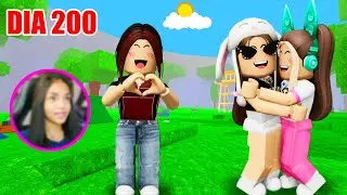 AJUDAMOS A INSCRITA A CHEGAR EM 200 DIAS NO 99 NOITES - FACECAM - Roblox