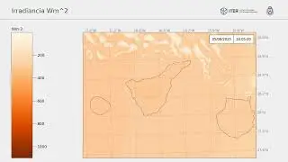 Tenerife Irradiance forecast: 20250804