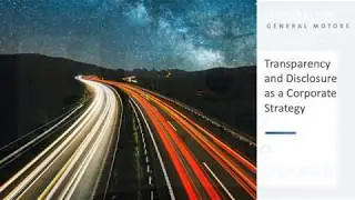 Webinar: Climate Disclosure  Transparency as a Corporate Strategy