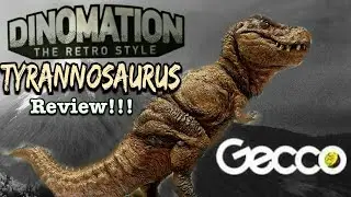 Gecco DINOMATION Tyrannosaurus Rex Review!!!