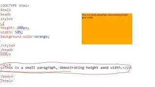 Css Height And Width