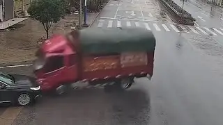 unbelievable brutal fatal dashcams car crash  2025