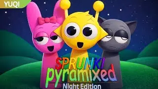 🌙🔺🎶 Sprunki Pyramixed: Night Edition – Dark Beats & Vibes! 😱🔥