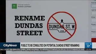 Council votes for public consultations on renaming of Dundas Street