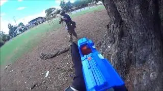 Nerf Combat Footage #2| 5 Players FFA