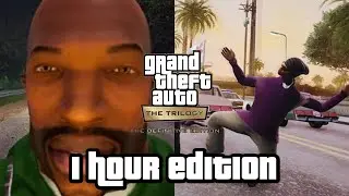 GTA Trilogy-1 HOUR of bugs from GTA Trilogy Definitive Edition #GtatrilogyDefinitiveEdition