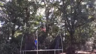 QUAD BACKFLIP on trampoline ( edit )