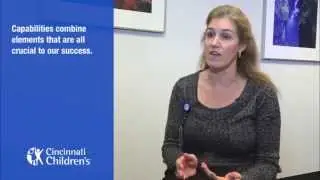 Katherine Overbey discusses the CCHMC Management & Leadership Capabilities