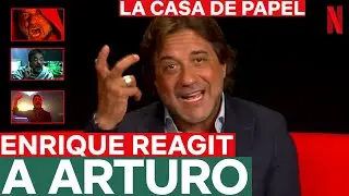 Enrique Arce réagit à Arturo | La Casa de Papel | Netflix France