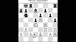 Mikhail Tal Vs Gideon Stahlberg
