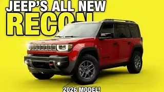 Jeep Recon 2026: знакомство с первым электромобилем Jeep, сертифицированным для бездорожья | Перв...