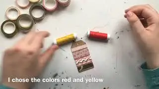 ASMR | ✨ how I make my washi tape samples ✨