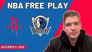 Houston Rockets vs Dallas Mavericks Prediction 12/6/25 | NBA Pick &ndash; August Young