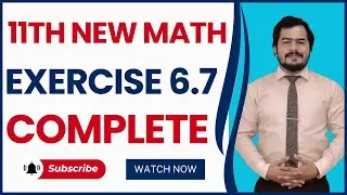 chapter 6 || exercise 6.7 || complete || Sequences and Series || 11th class math new book 2025