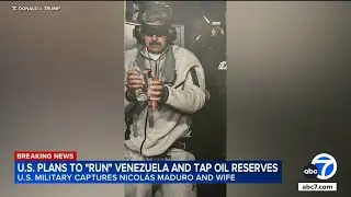 Trump says US will tap Venezuela oil reserves; Maduro arrives in New York