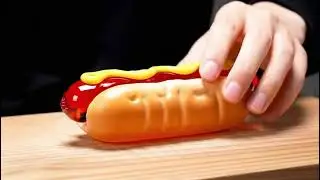 Satisfying glass food cutting|#subscribe #like #asmr #ai.