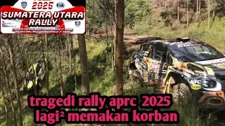 Lagi dan lagi rally aprc 2025 di danau Toba banyak mobil rally crash,hingga GK bisa ngelanjutin