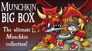 Munchkin Big Box Unboxing + Loot, Mats, & Dice!
