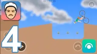 Happy Wheels Mobile - Gameplay Walkthrough Part 4 - Irresponsible Dad: Levels 1-5 (iOS, Android)
