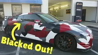 30% Window Tint Comparison Before and After 40% | R35 Nissan GTR